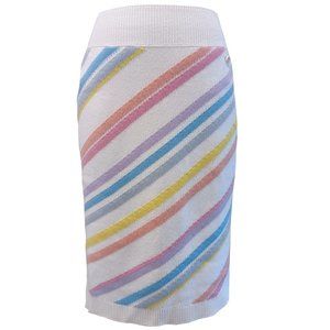 NWT CHANEL Cashmere knit skirt